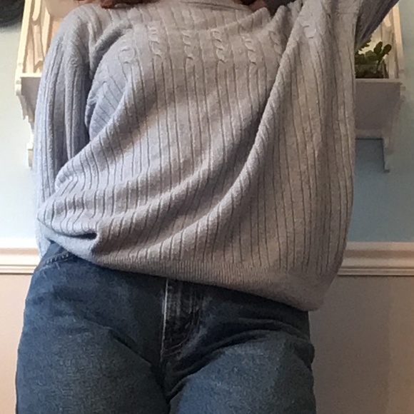 baby blue sweater - Picture 1 of 4
